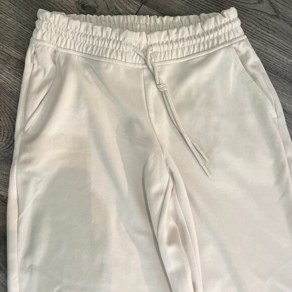 ATHLETA  POWER OF SHE Seasoft Straight Leg  pant. BONE color XS Tall Petite - Picture 1 of 7